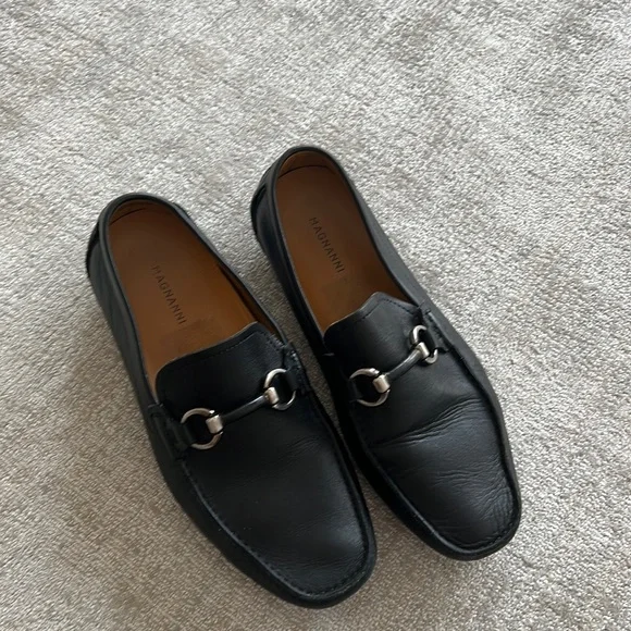 Magnanni | Shoes | Magnanni Mens Black Loafer Size 7 2  display picture 2